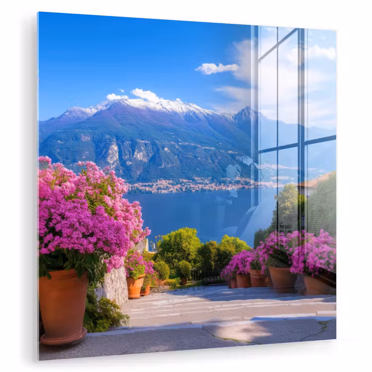 Lake Como - Italië - Landschap plexiglas 5mm klein -zzzproduct_nieuw