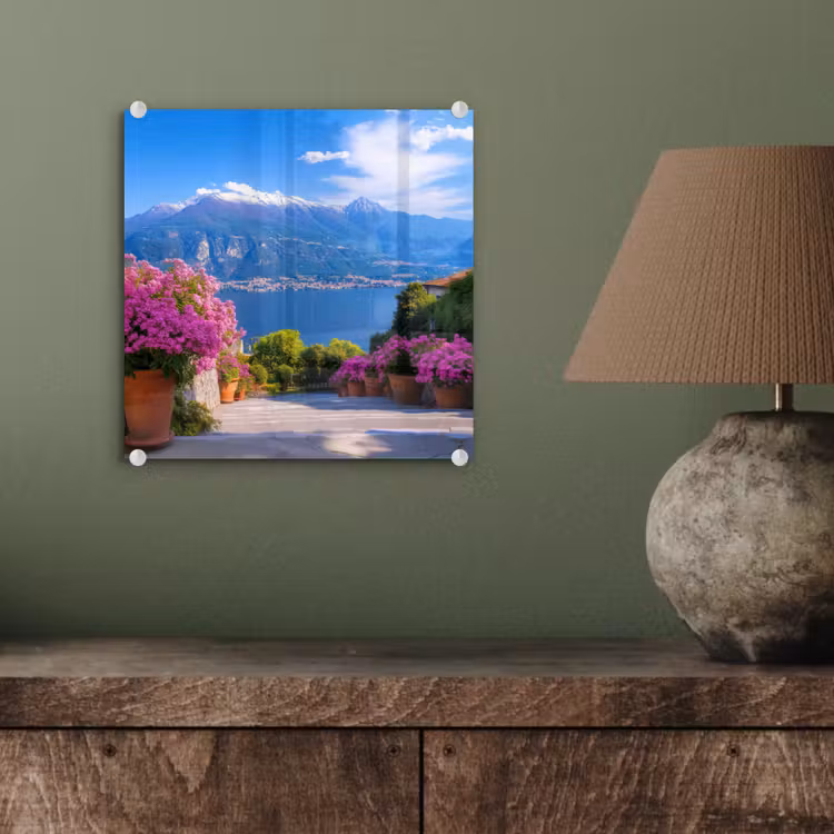 Lake Como - Italië - Landschap plexiglas 5mm klein -sfeer3