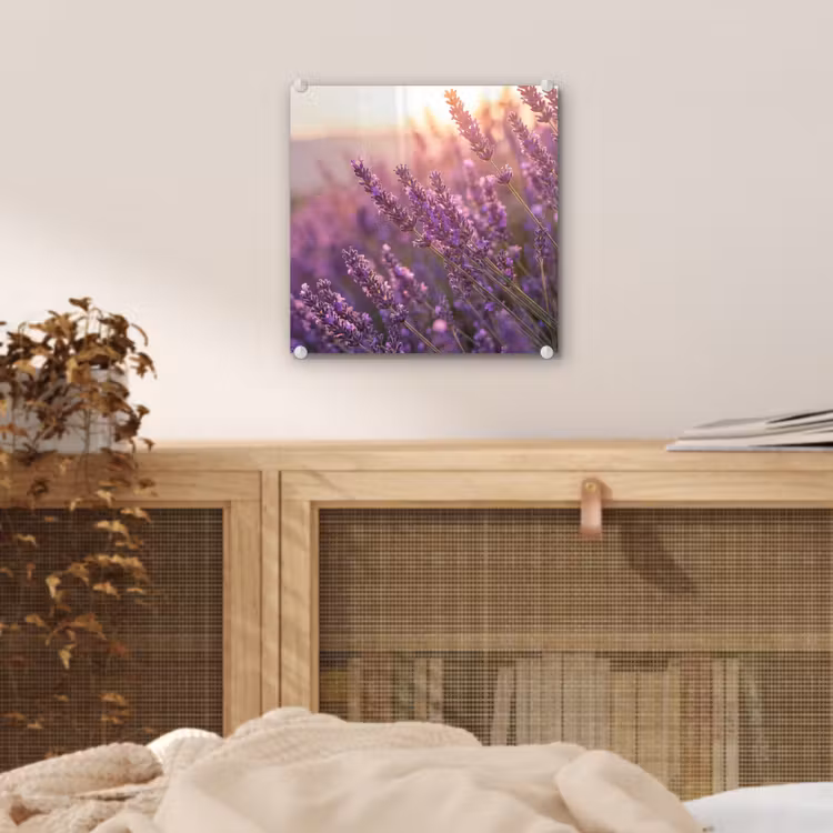 Lavendel - Paars - Zonlicht plexiglas 5mm klein -sfeer4