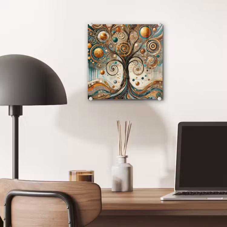 Levensboom - Boom - Abstract - Modern plexiglas 5mm klein -sfeer6
