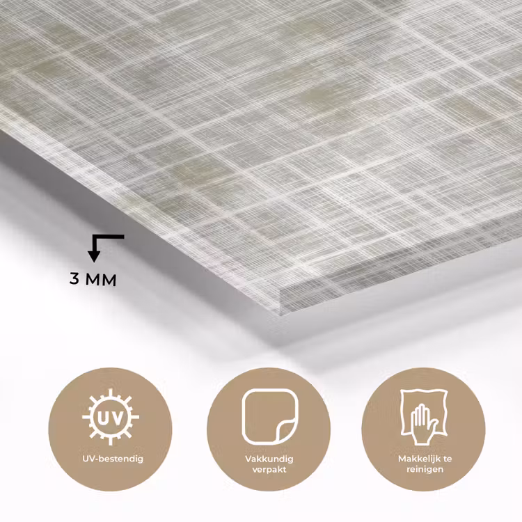 Linnen - Patroon - Groen plexiglas 5mm klein 11 -sfeer2