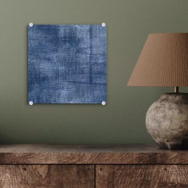Linnen - Textuur - Patroon - Denim - Rustiek plexiglas 5mm klein 11 -sfeer3