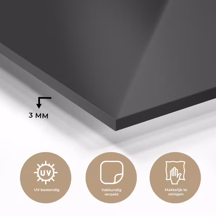 Maan - Hemel - Zwart - Schaduw plexiglas 5mm klein -sfeer2