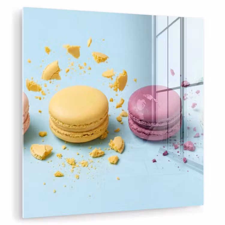 Macarons - Kleurrijk - Pastel plexiglas 5mm klein -zzzproduct_nieuw