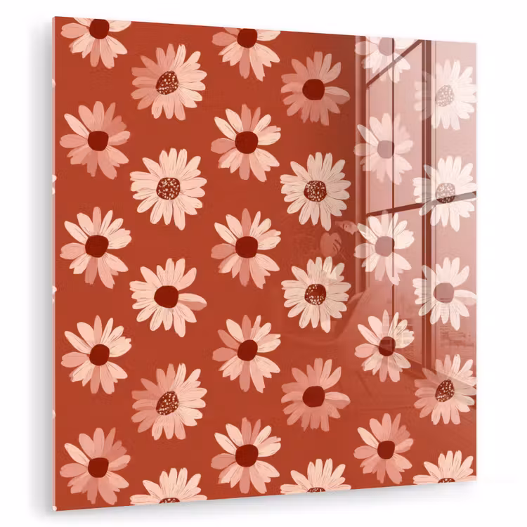 Madelief - Retro - Terracotta plexiglas 5mm klein 11 -zzzproduct_nieuw