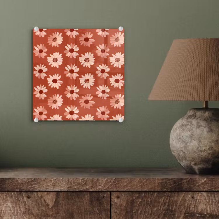 Madelief - Retro - Terracotta plexiglas 5mm klein 11 -sfeer3
