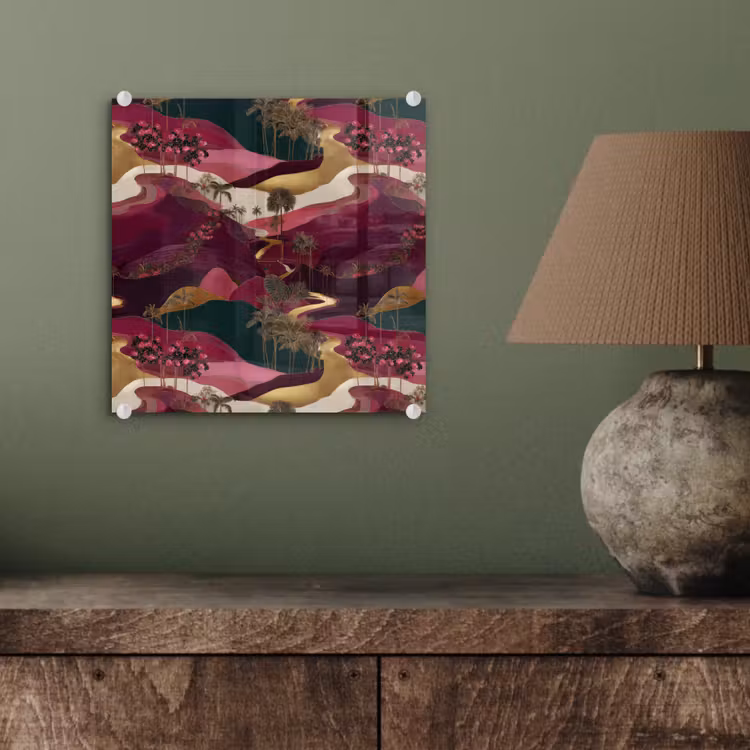 Magisch - Palmbomen - Goud plexiglas 5mm klein 11 -sfeer3