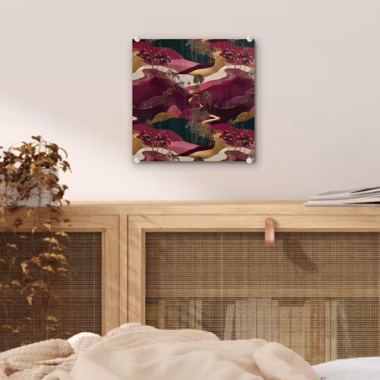 Magisch - Palmbomen - Goud plexiglas 5mm klein 11 -sfeer4