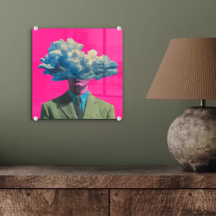 Man - Pak - Wolk - Roze plexiglas 5mm klein -sfeer3