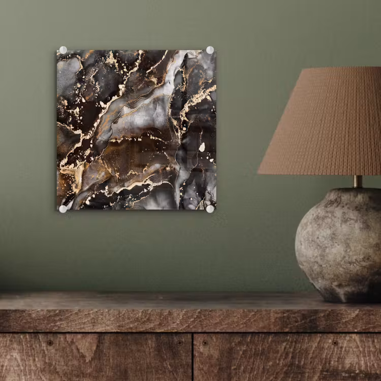 Marmer - Goud - Glitter - Luxe plexiglas 5mm klein -sfeer3