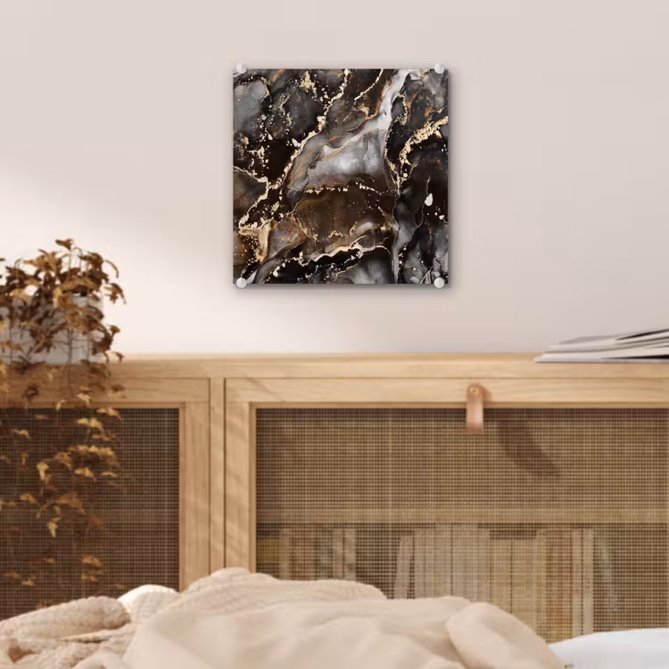 Marmer - Goud - Glitter - Luxe plexiglas 5mm klein -sfeer4