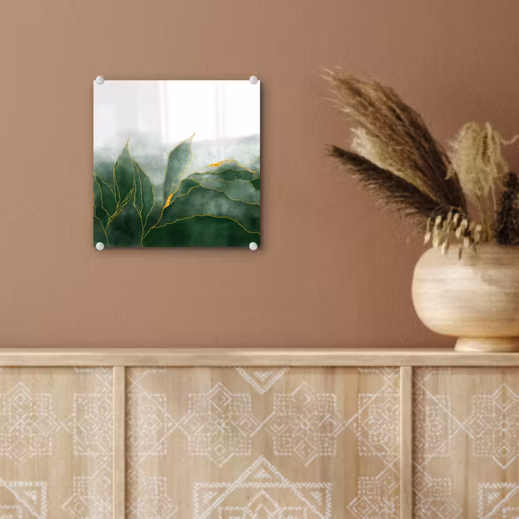 Marmer - Groen - Luxe - Goud - Marmerlook plexiglas 5mm klein -sfeer5