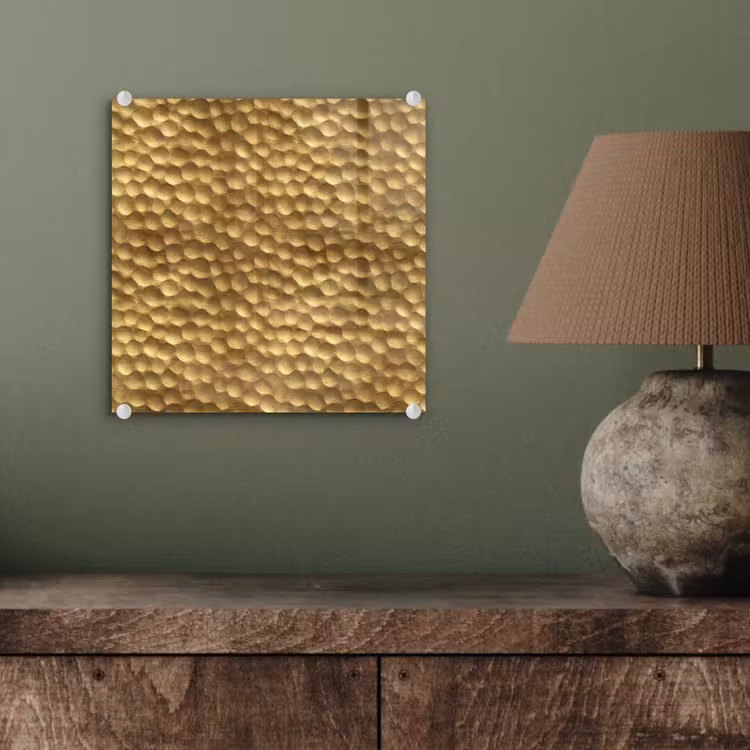 Metaal - Dynamisch - Goud plexiglas 5mm klein 11 -sfeer3