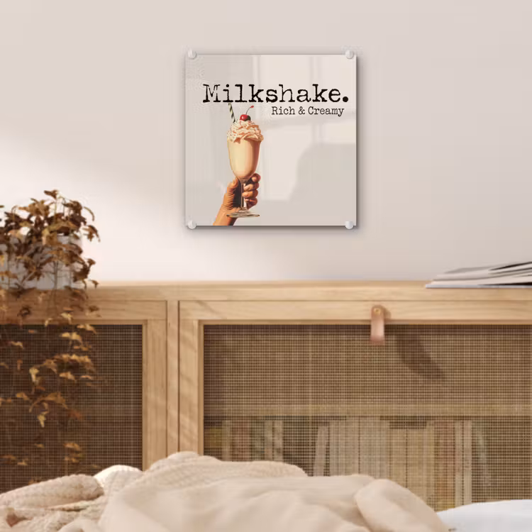 Milkshake - Kers - Rietje plexiglas 5mm klein -sfeer4