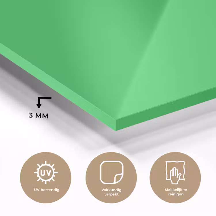 Mint - Green - Groen plexiglas 5mm klein 11 -sfeer2