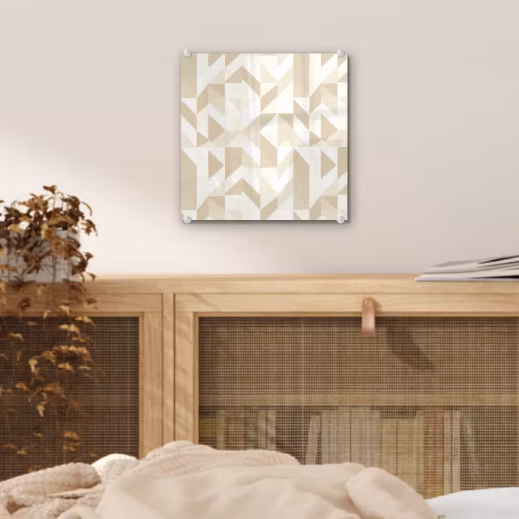 Modern - Abstract - Beige plexiglas 5mm klein 11 -sfeer4