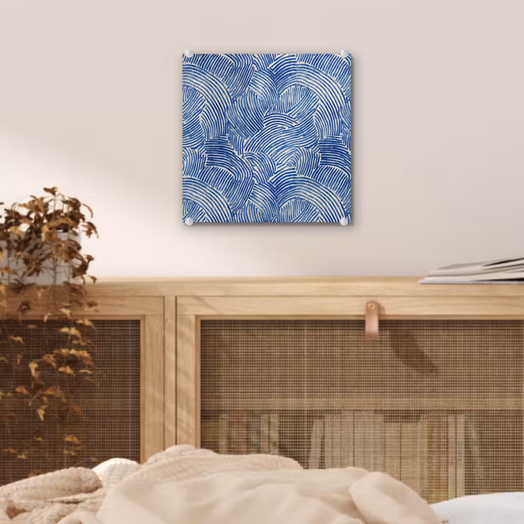 Modern - Abstract - Blauw plexiglas 5mm klein 11 -sfeer4