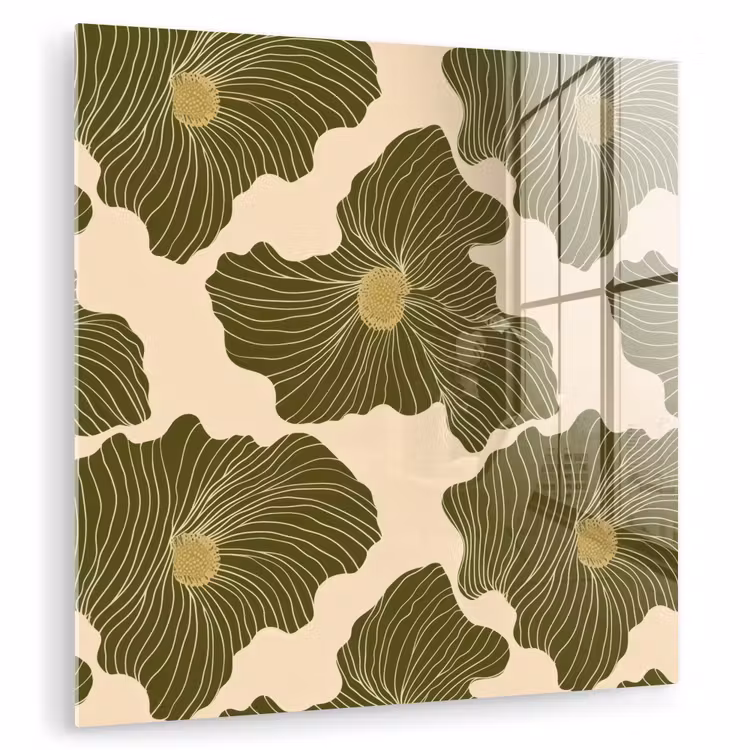 Modern - Abstract - Groen plexiglas 5mm klein 11 -zzzproduct_nieuw