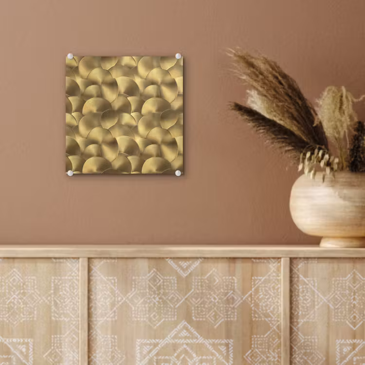 Modern - Cirkel - Goud plexiglas 5mm klein 11 -sfeer5