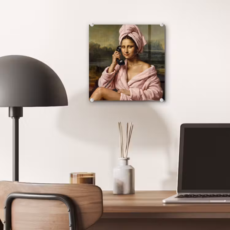 Mona - Klassiek - Roze plexiglas 5mm klein -sfeer6