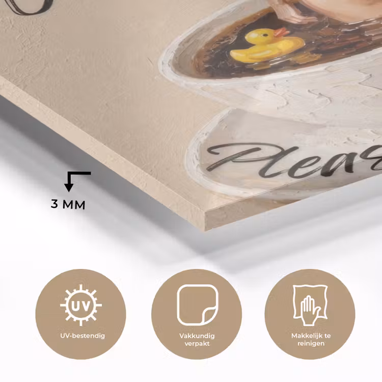 More espresso - Koffie - Eend plexiglas 5mm klein -sfeer2