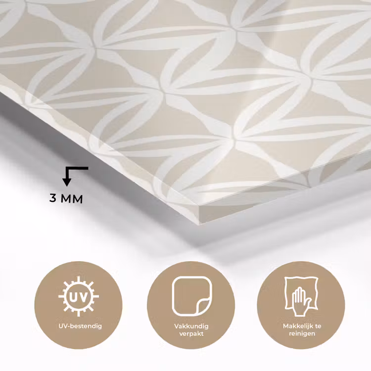 Motief - Modern - Beige plexiglas 5mm klein 11 -sfeer2