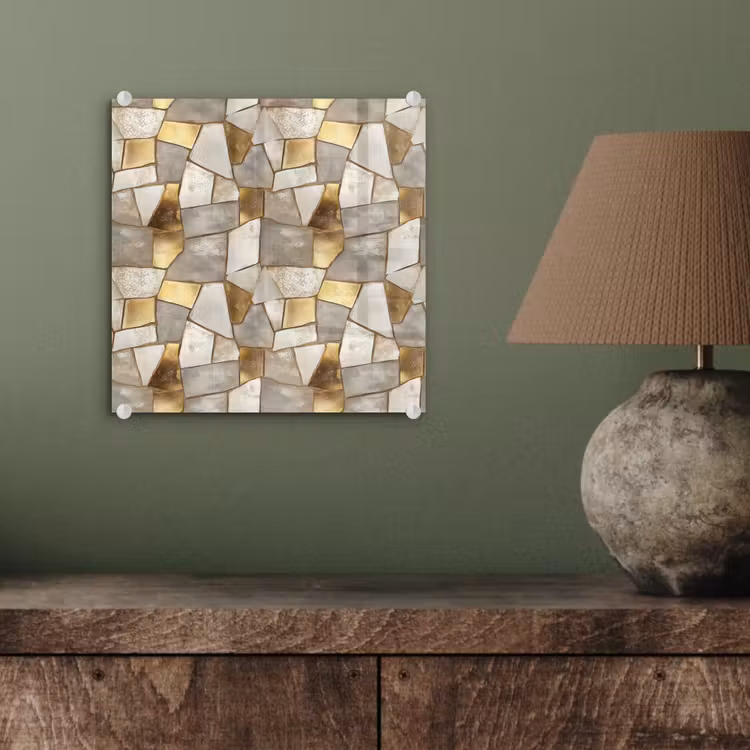 Mozaïek - Marmer - Goud plexiglas 5mm klein 11 -sfeer3