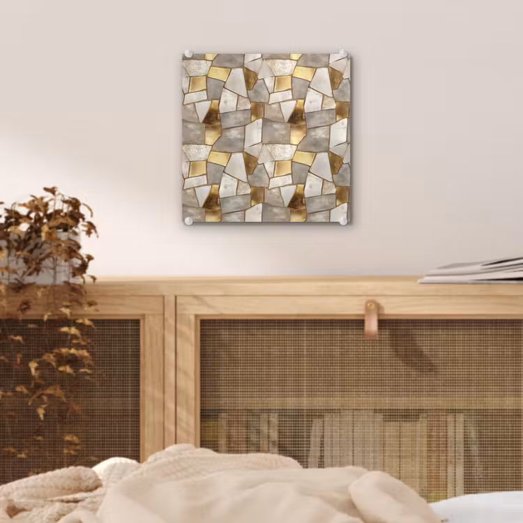 Mozaïek - Marmer - Goud plexiglas 5mm klein 11 -sfeer4