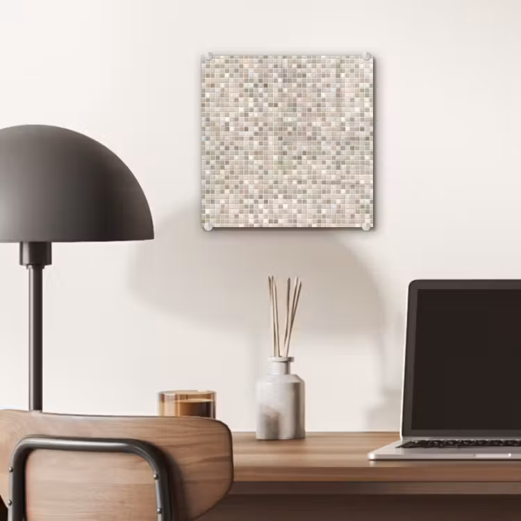 Mozaïek - Patroon- Taupe plexiglas 5mm klein 11 -sfeer6