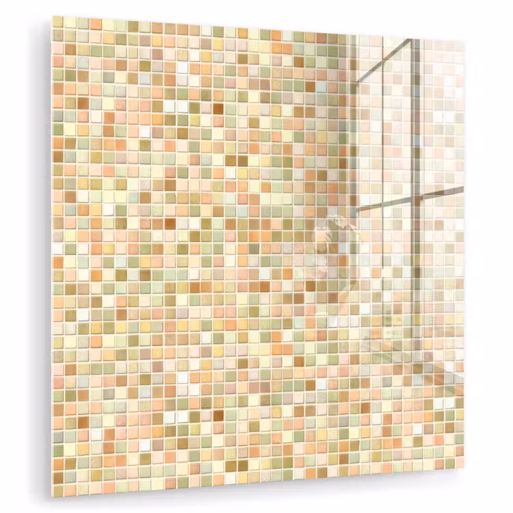 Mozaïek - Patroon - Terracotta plexiglas 5mm klein 11 -zzzproduct_nieuw