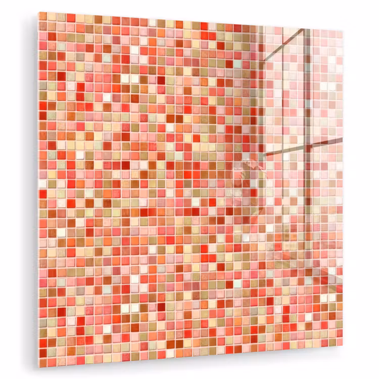 Mozaïek - Tegel - Patroon - Kleurrijk plexiglas 5mm klein 11 -zzzproduct_nieuw