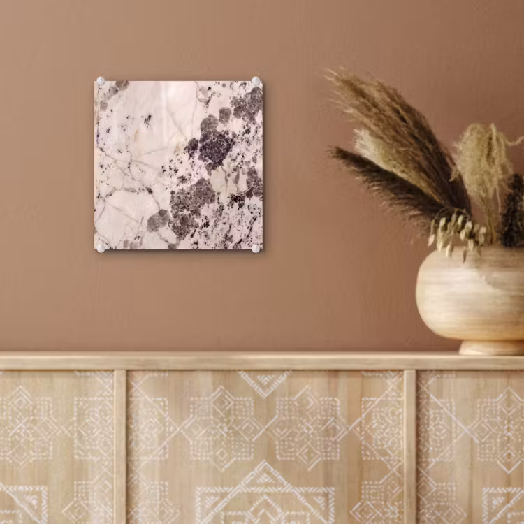 Natuursteen - Patroon - Abstract - Beige - Grijs plexiglas 5mm klein -sfeer5