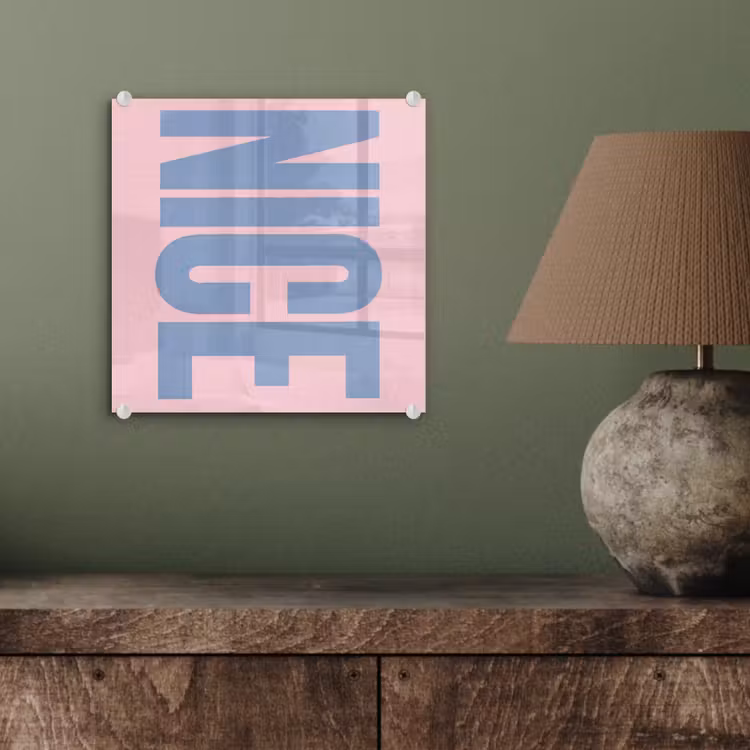 Nice - Paars - Roze plexiglas 5mm klein -sfeer3