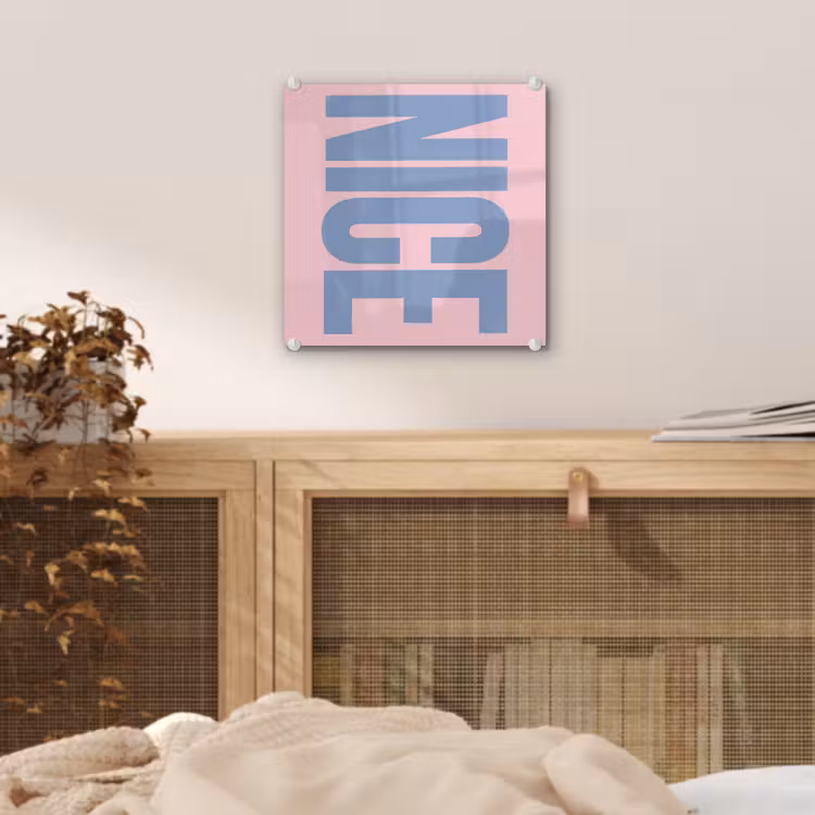 Nice - Paars - Roze plexiglas 5mm klein -sfeer4
