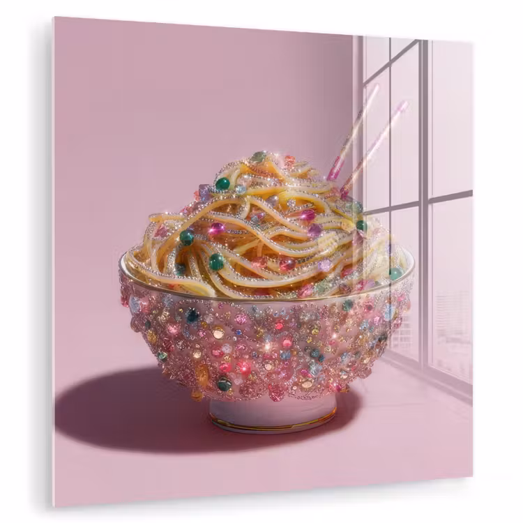 Noodles - Edelstenen - Stokjes - Roze plexiglas 5mm klein -zzzproduct_nieuw