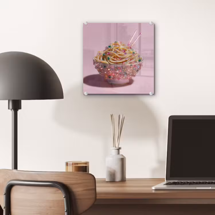 Noodles - Edelstenen - Stokjes - Roze plexiglas 5mm klein -sfeer6
