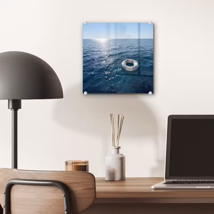 Oceaan - Zwemband - Horizon plexiglas 5mm klein -sfeer6