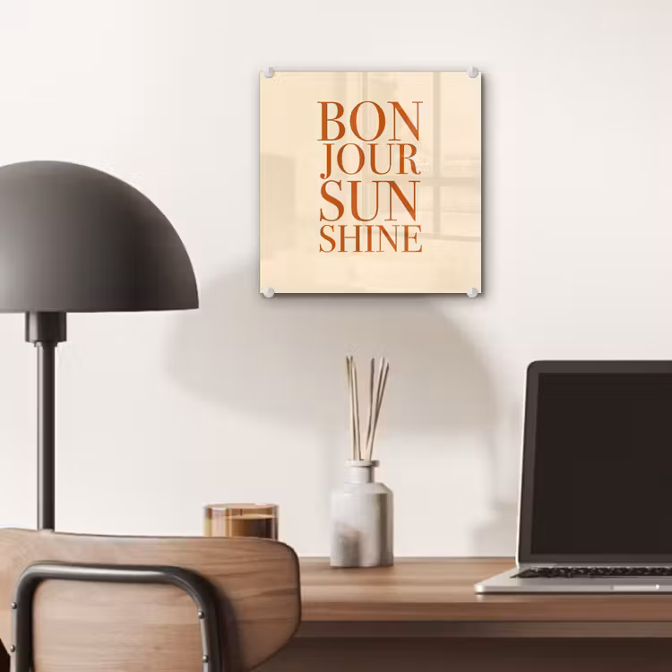 Oranje - Quote - Sun plexiglas 5mm klein -sfeer6