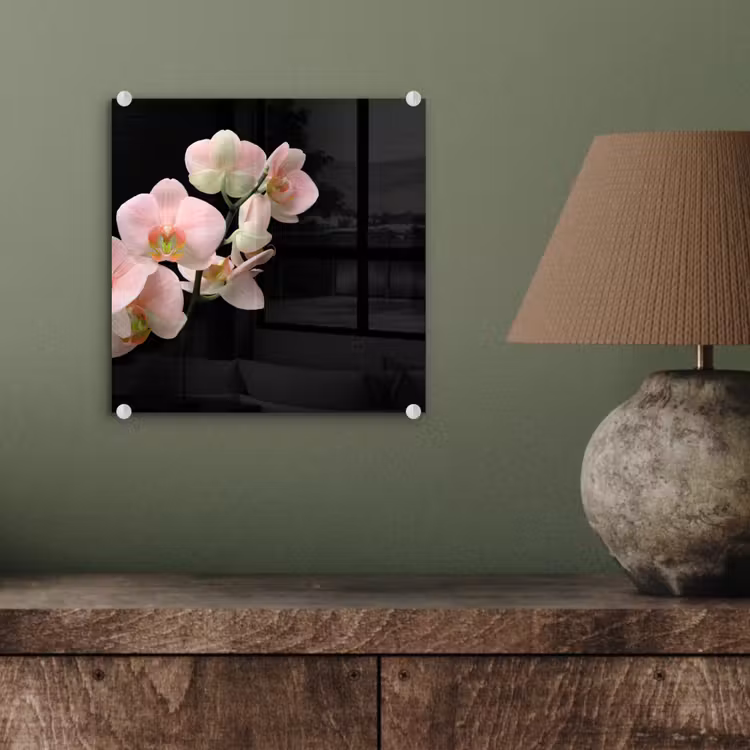 Orchidee - Bloemen - Roze - Stilleven - Flora plexiglas 5mm klein -sfeer3