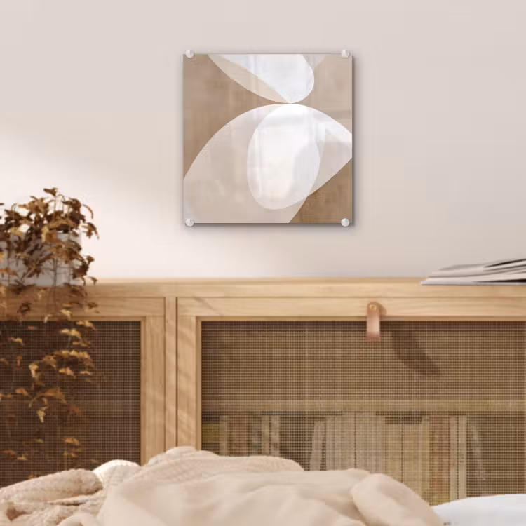 Ovale vormen - Transparant - Zachte overgang plexiglas 5mm klein -sfeer4