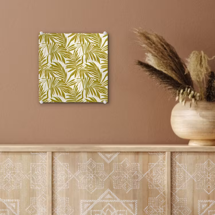 Palmblad - Patroon - Groen plexiglas 5mm klein 11 -sfeer5