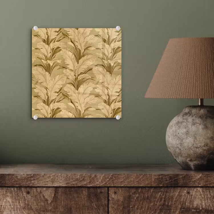 Palmbladeren - Klassiek - Groen plexiglas 5mm klein 11 -sfeer3
