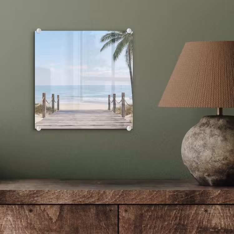 Palmbomen - Pad - Horizon plexiglas 5mm klein -sfeer3