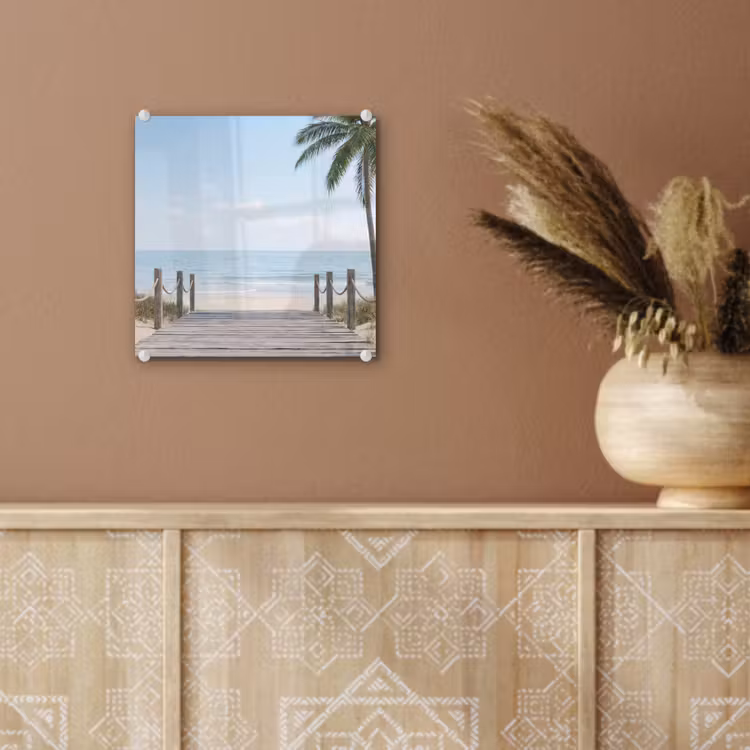 Palmbomen - Pad - Horizon plexiglas 5mm klein -sfeer5