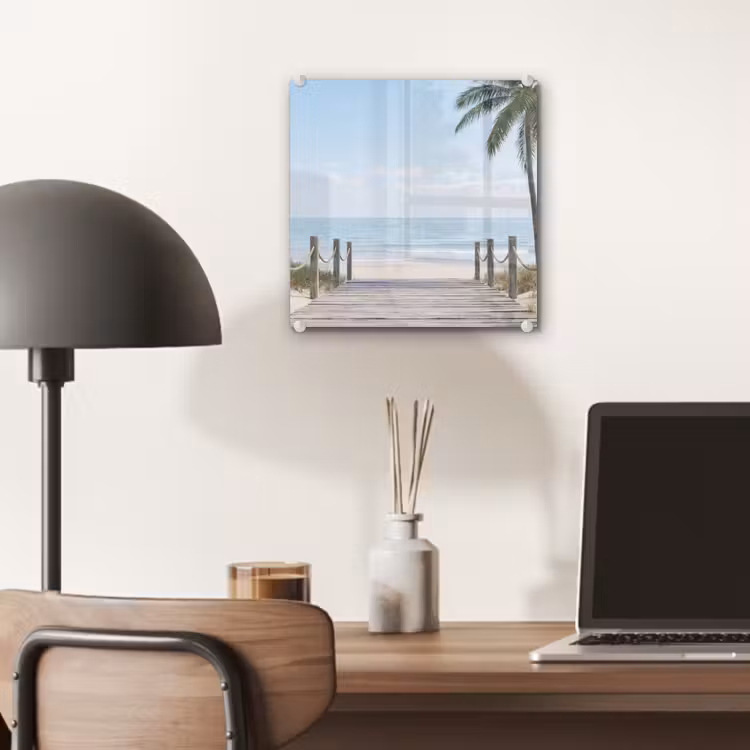 Palmbomen - Pad - Horizon plexiglas 5mm klein -sfeer6