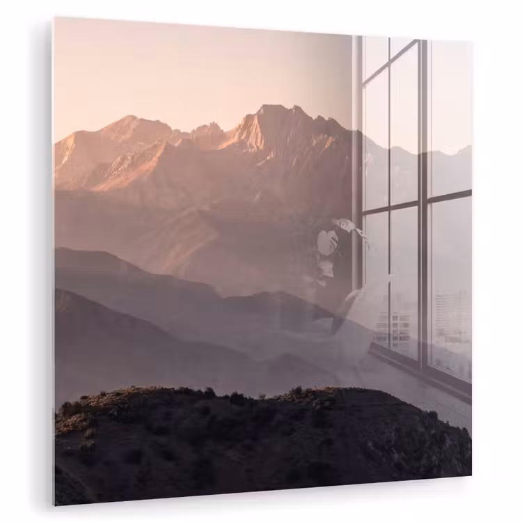 Panorama - Landschap - Bergen plexiglas 5mm klein -zzzproduct_nieuw