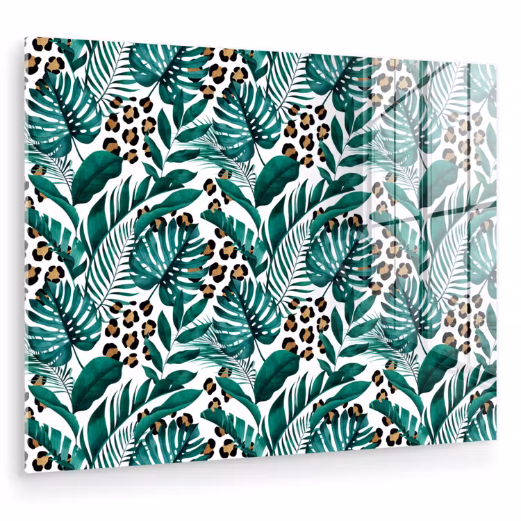 Panterprint - Bladeren - Jungle plexiglas 5mm klein -zzzproduct_nieuw