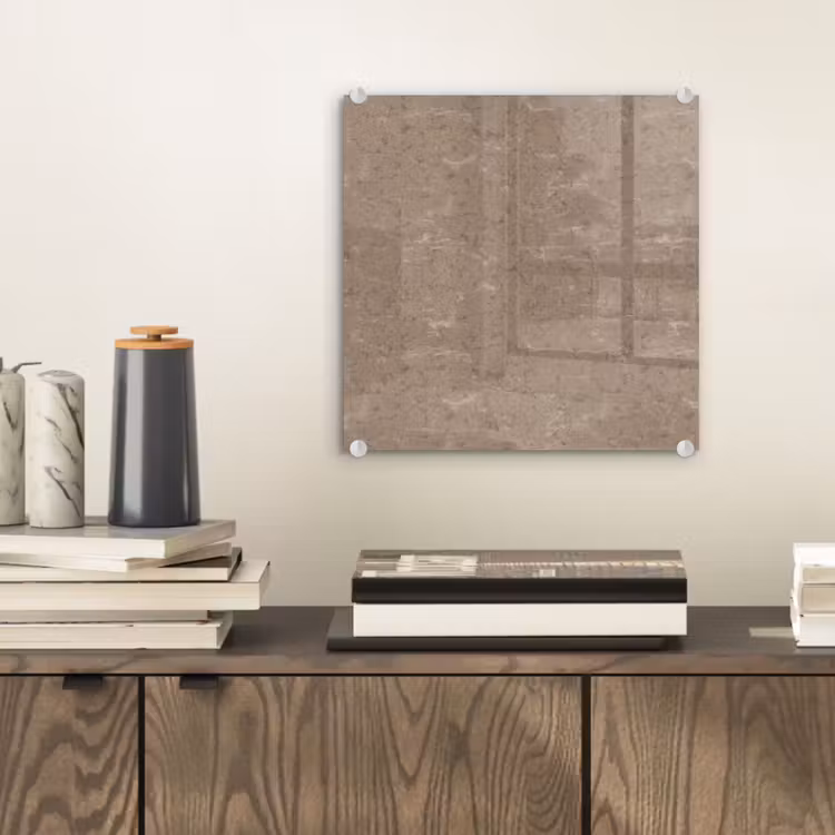 Patroon - Kalksteen - Beige plexiglas 5mm klein 11 -sfeer1