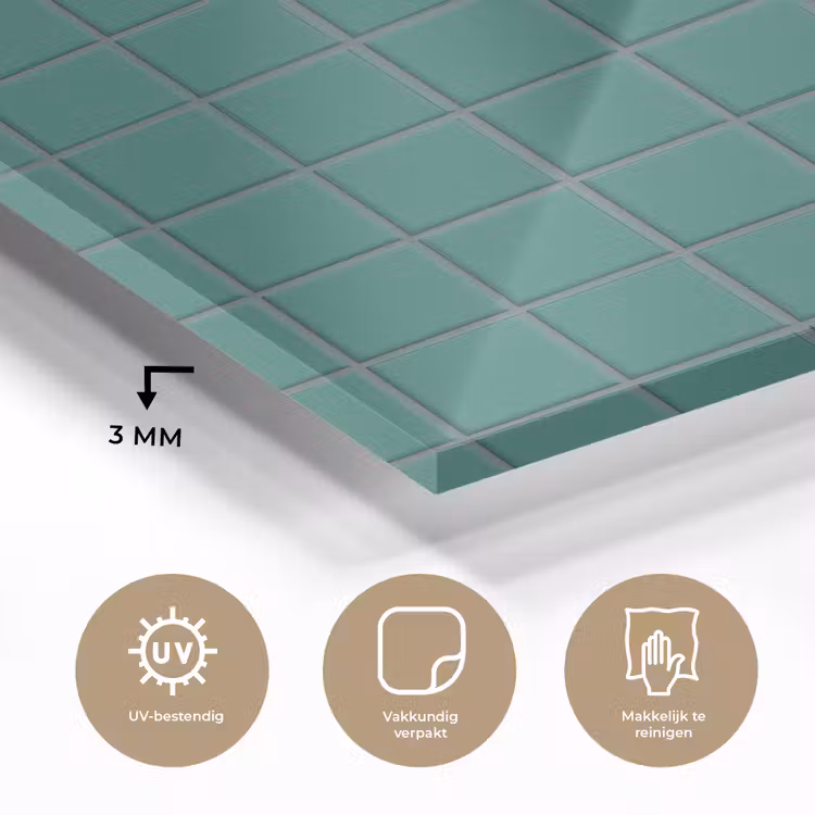 Patroon - Patroon - Smaragd plexiglas 5mm klein 11 -sfeer2