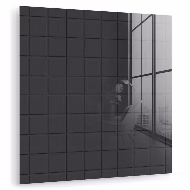 Patroon - Tegel - Antraciet plexiglas 5mm klein 11 -zzzproduct_nieuw